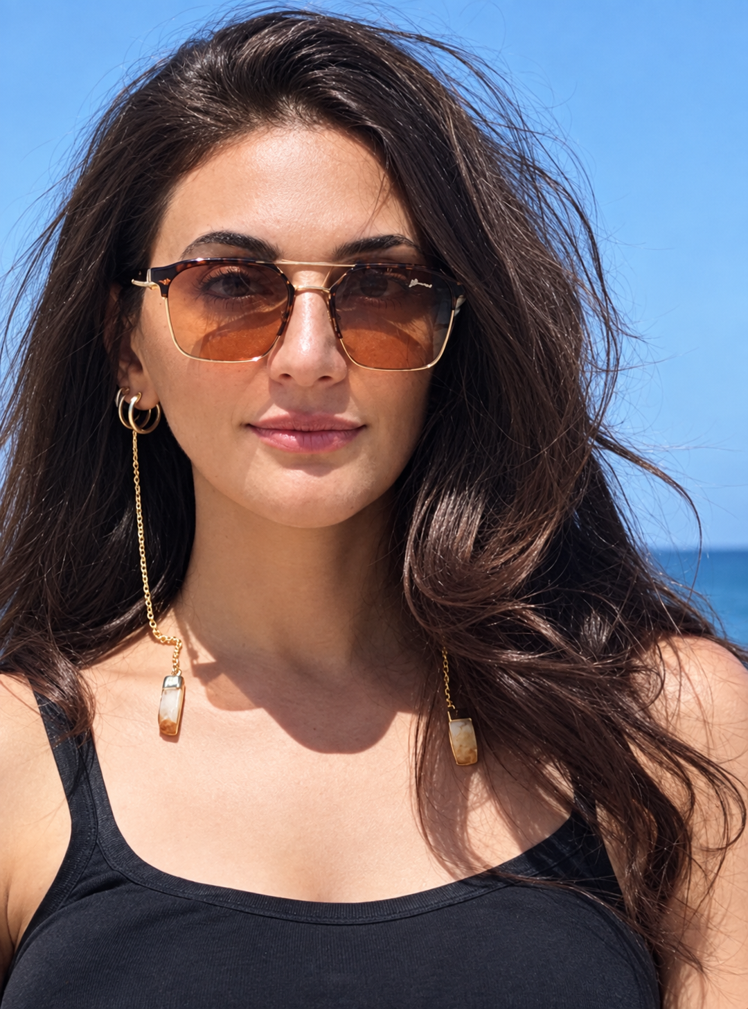Layla El Farouk wearing Sunny's Eyewear